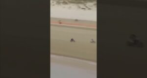 Todd Kellet is just giving us a glimpse of the feeling of the sand race