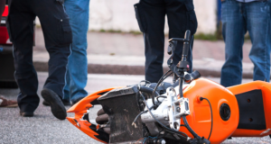 What happens when I total my vehicle? wrecked motorcycle