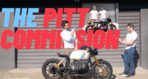 Brad Pitt’s new motorcycle!