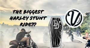 HOW MANY HARLEY CRASHES?? (Smokeout Ohio 2024 Stunt Ride)
