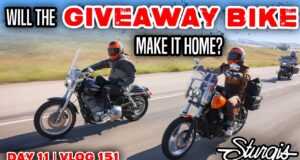 Will The Giveaway Dyna Make It Home? | Sturgis 2024, Day 11 – Vlog 151
