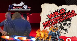 Hold on Tight! INSANE Motorcycle Police Chases Compilation 🔥 (One Bike Catches Fire!)